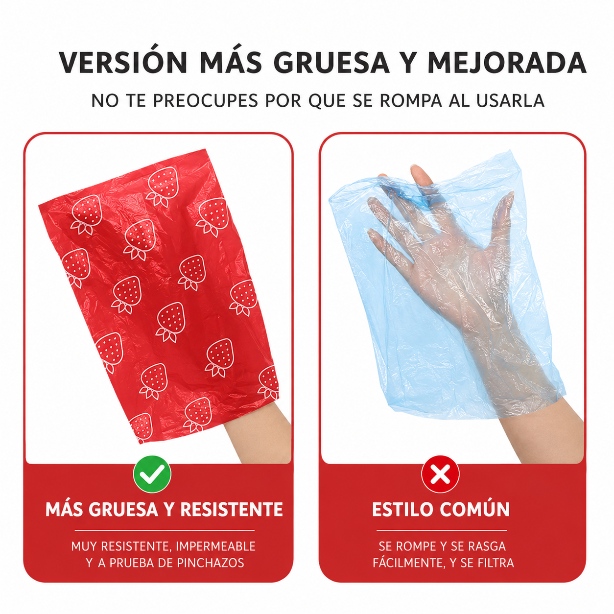 Bolsas fotodegradables para excremento