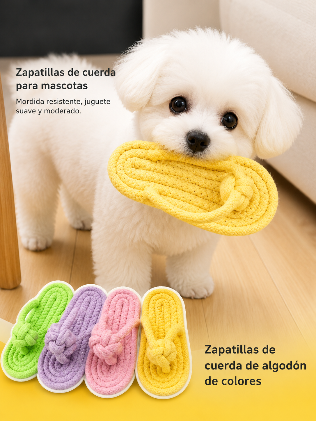 Juguete Masticable de Cuerda