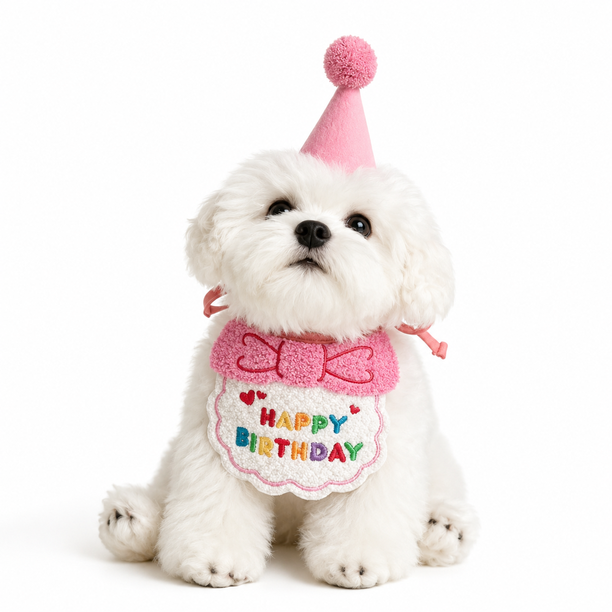 Conjunto pañuelo + sombrero de cumpleaños