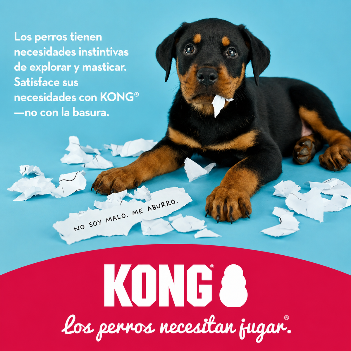 KONG Classic – Juguete de Goma Natural
