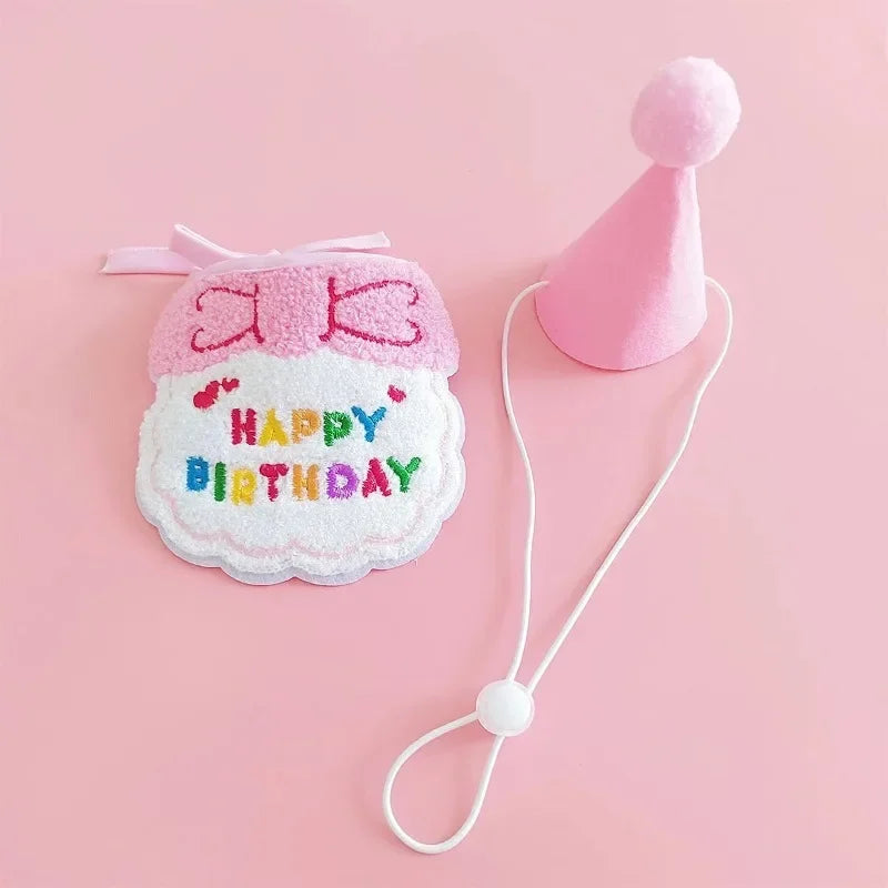 Conjunto pañuelo + sombrero de cumpleaños